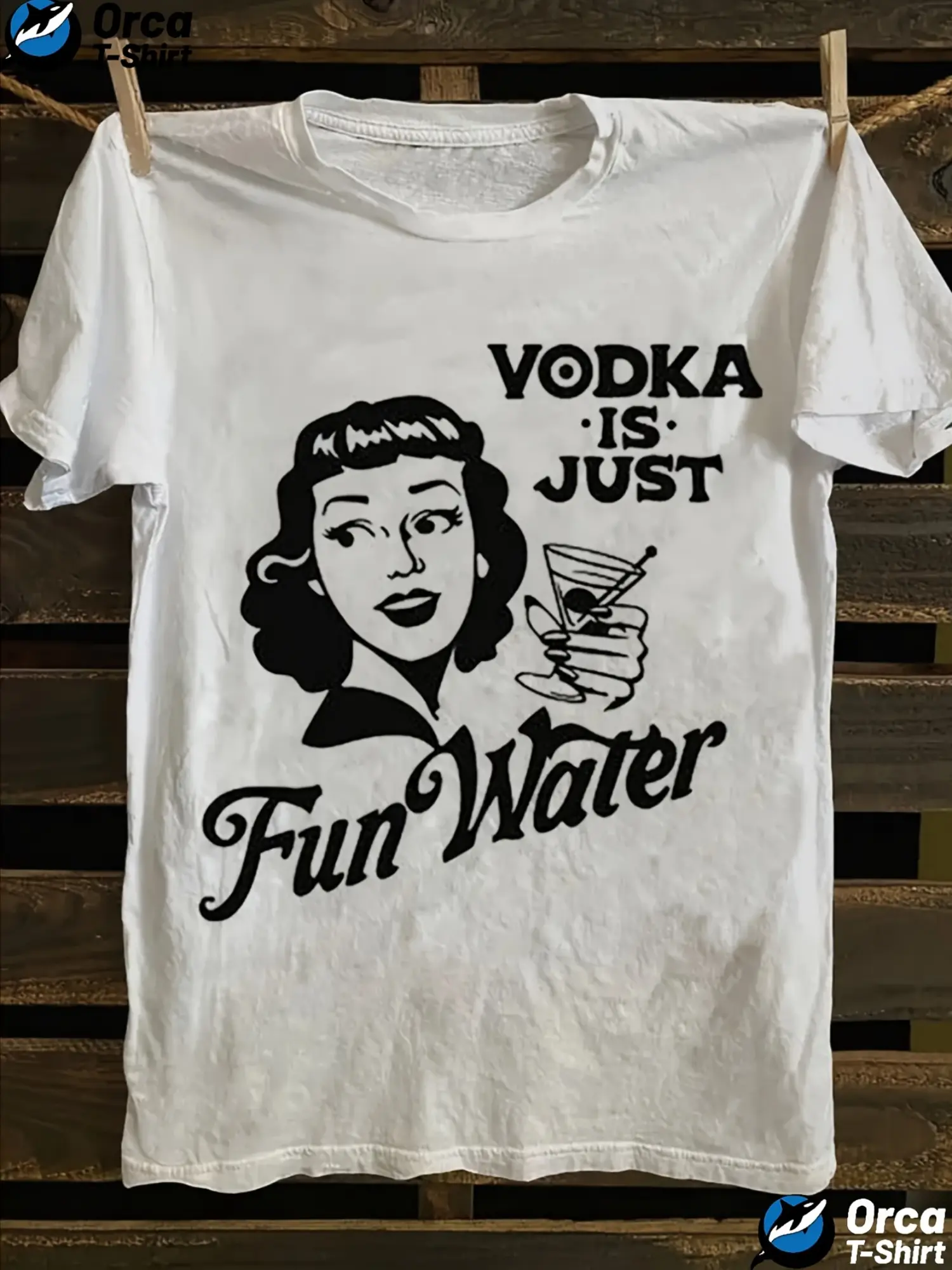 Men'S And Women'S Retro 1950S Vintage Vodka Graphi unisex soft cotton short sleeve t shirt, vintage graphic casual tee for men women teens, perfect birthday holiday gift for camping travel gym daily street  wear
