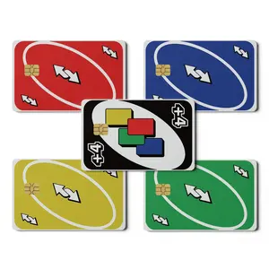 5pc Funny Reverse Credit Card Stickers Full Cover Decal Skin with Arrow Design for Standard Bank Debit Credit ID Metro Key Cards Weatherproof Waterproof Tearproof