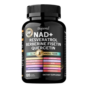 Liposomal NAD Supplement. Longevity Formula NMN Supplement Alternative. 120CT Advanced NAD+ Resveratrol