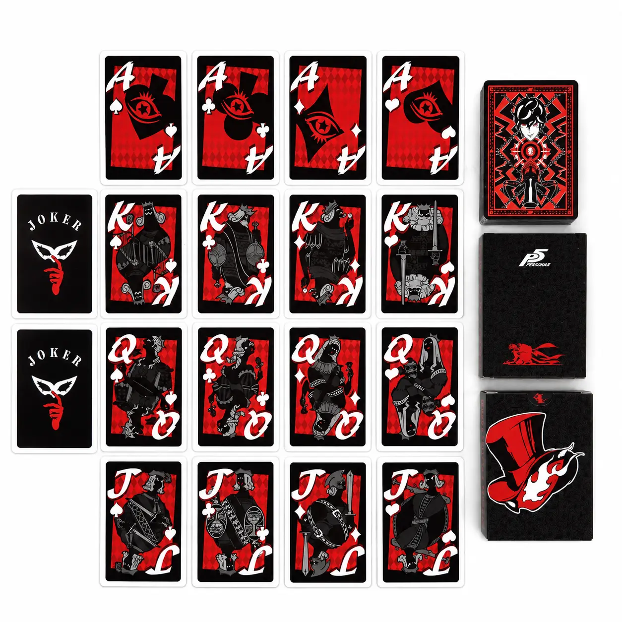 Persona 5 Royal Playing Cards Deck | Phantom Thieves Inspired Card Collection | JRPG Gaming Collector