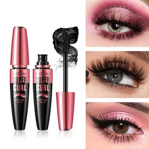 24h Waterproof Mascara, Ultra-Curl Dense Long-Lasting, Volumizing Mascara, Sweatproof Smudge-Proof Mascara, 10ML, Perfect for All-Day Wear