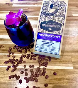 Peruvian Coffee, Single Origin Villa Rica, Ground Medium Roast, 255g-9oz, Gift for her, Gift for her, Coffee lover, Coffee, Roast Coffee