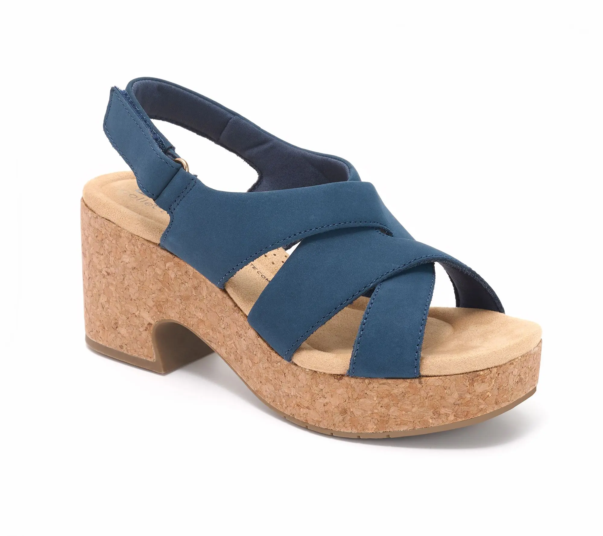 Clarks Collection Leather Wedges -Nerisa Grace