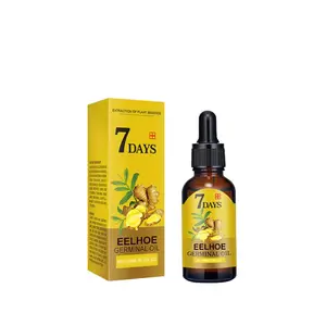Ginger Hair Care Oil Hair Roots Scalp Treatment Improve Androgenetic Alopecia Scalp Treatment Serum Strengthen Hair Roots eelhoe