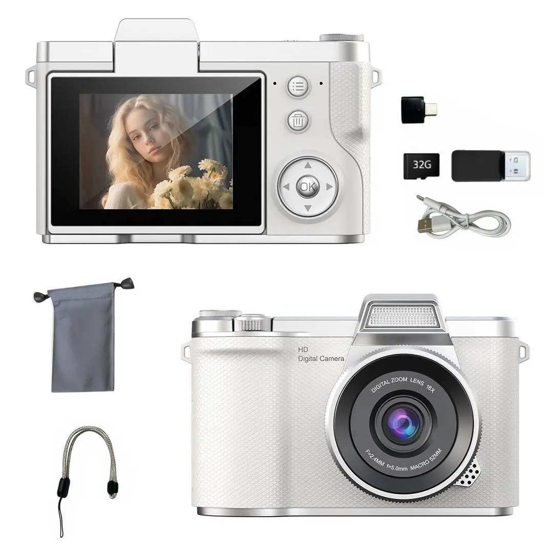 Portable Digital Camera, Pocket Camera, Beginner Digital Camera, Entry ...