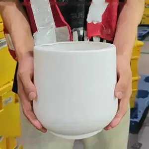 Simple Courtyard Living Room Indoor Nordic Style Decorative Flower Pot, Planting Greenery Special Pot, Modern Home Decor, Perfect for Indoors