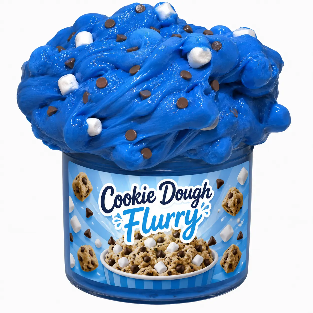 Cookie Dough Flurry Butter Slime, Stress Reliever Toy for Ages 8+