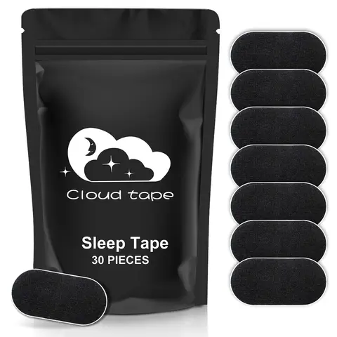 Breathable Gentle Seal Sleep Mouth Tape - 30pcs/60pcs Sports Tapes, Snoring Relief Sticker, Healthcare Sleeping Accessories, Gift for Men