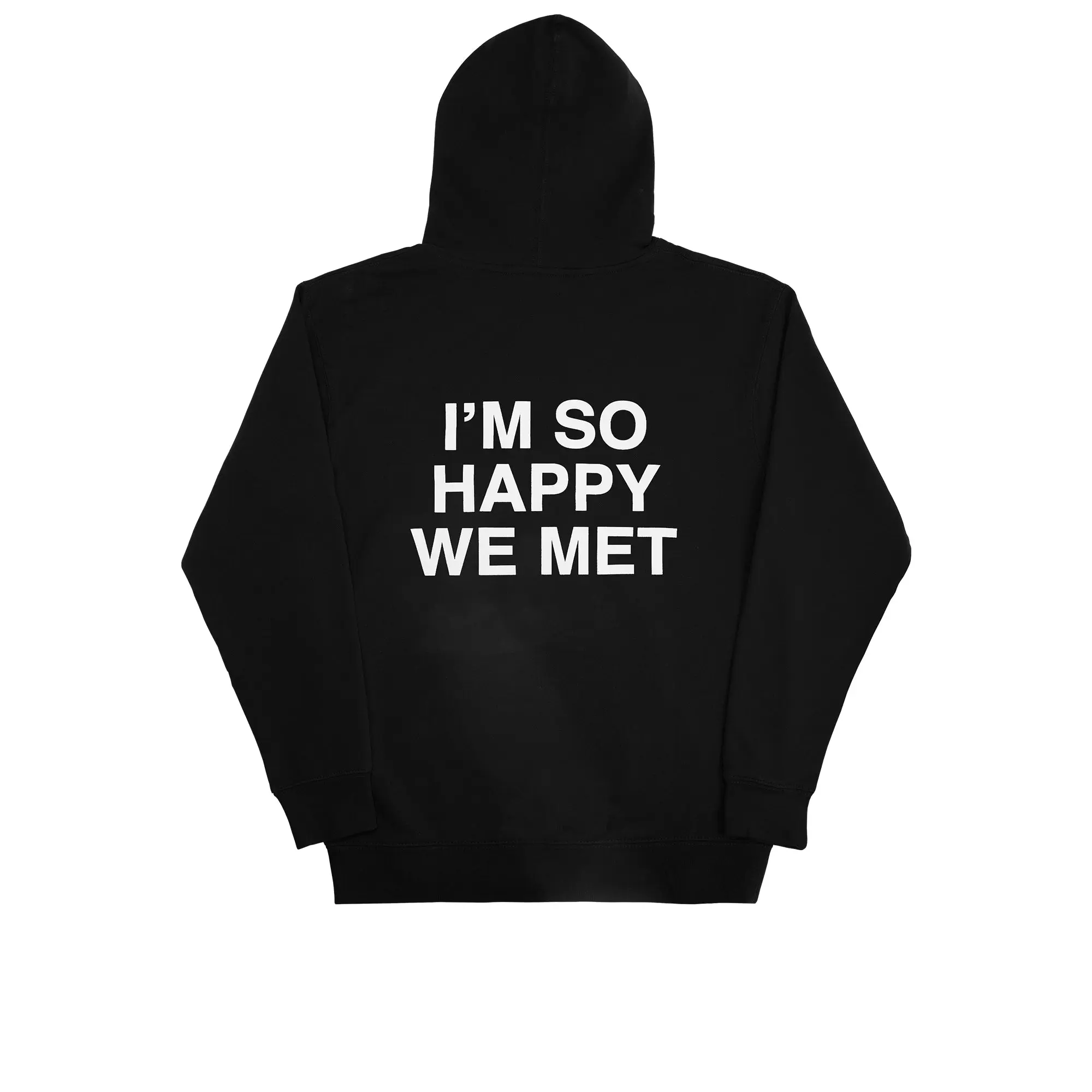 We're Not Really Strangers I'm So Happy We Met Hoodie