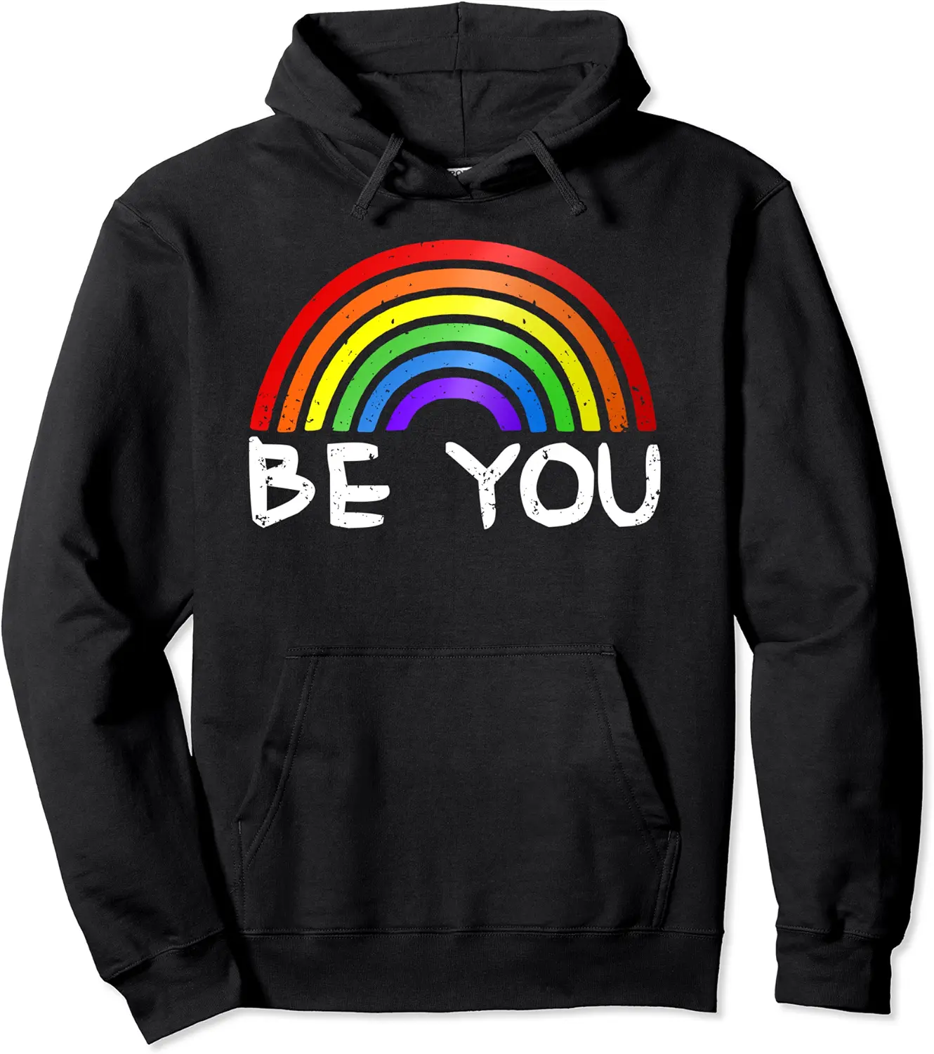 Be You Lgbt Rainbow Gay Pride Rainbow Flag Lesbian Pullover Hoodie - Keithhodges Shop 30B07SYJ6H39