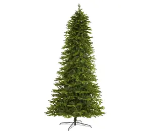 Nearly Natural 10' Belgium Fir Artificial Christmas Tree