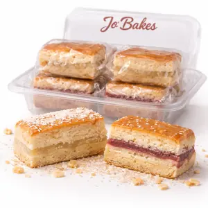 Jo Bakes Guava & Coconut Masa Real Combo Pack – 4 Bars Total (2 Guava + 2 Coconut) | Individually Wrapped Pastry Duo, Snack & Go Bakery Treats, Fresh Made in Miami