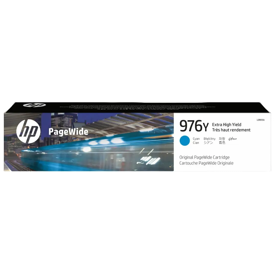 Original HP 976Y Extra High Yield Cyan Ink Cartridge, L0R05A