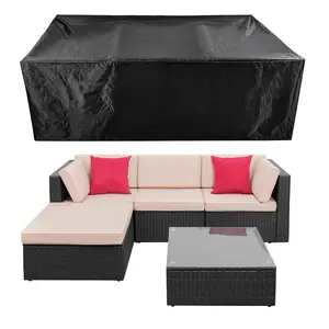 Patio Conversation Set Cover Patio Furniture Set Cover Outdoor Sectional Sofa Set Covers Waterproof Dining Table Chair Set Cover Waterproof Couch Cover Patio Furniture Covers, Extra Large Outdoor Furniture Set Covers