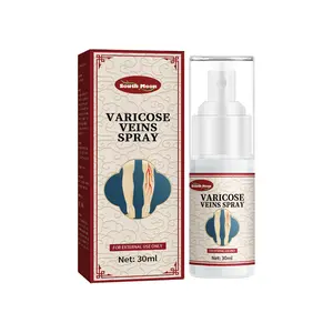 Varicose Veins Spray 30ml - Natural Soothing Formula for Leg Vein Care, Improves Circulation, Relieves Heavy & Tired Legs, External Use Vein Treatment Spray