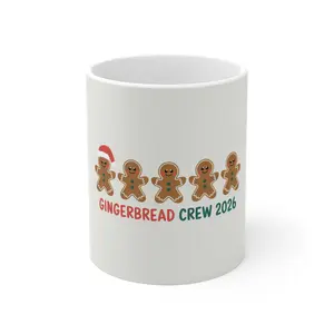 Gingerbread Crew 2026 Mug Gift