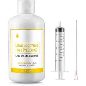 Pool Leak Detection Dye Kit, 8 oz Yellow Dye with Precision Applicators, Easily Locates Leaks in  Pools, Spas, Hot Tubs, Long Lasting Formula, 40+ Refills