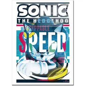 Sonic Hedgehog - Remix Boys Composition #A Wall Scroll