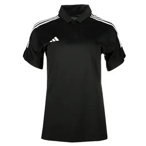 adidas Womens Tiro23 League Short Sleeve Shirt Soccer Cleats  - Black