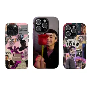 Vintage Rapper Ivan Cornejo Custom Polycarbonate Rubber Smartphone Case, Shockproof Flexible Protective Back Cover, Mobile Tech Accessories for iPhone 11-17 Pro Max Plus