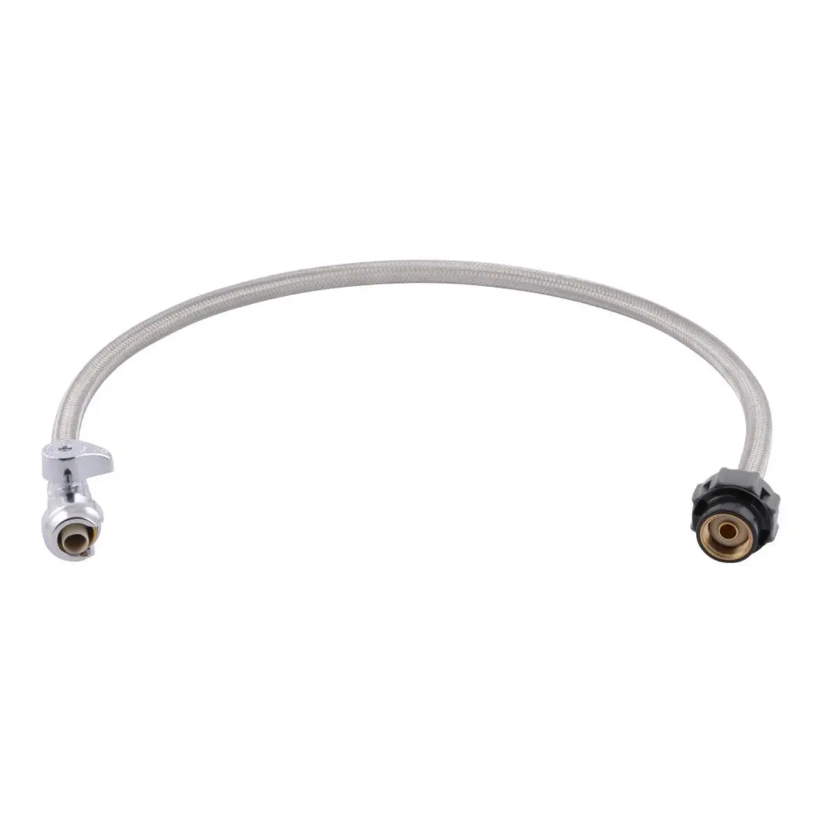 212 MAIN Push-to-Connect Straight Stop Faucet Connector, 0.5x0.5x30 in, Pex/Copper Compatibility, Push-Connect, Straight Type, Water Shut-Off