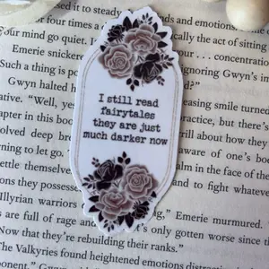 Dark Fairytales Bookish Sticker, Dark Romance Sticker, Smut Sticker, Glossy or Glitter, Waterproof, Sticker for Kindle, Laptop, Water Bottle Pattern Waterproof Sticker Set Decor Decorative