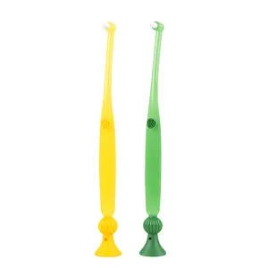 Orthodontic Toothbrush Specifically Designed for Braces. Its V-Shaped Bristle Trim Cups Around Brackets & Wires to Clean More Thoroughly. Makes Brushing Efficient, Effective, and Easier During Treatment.