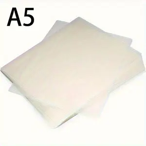 100 Sheets/200 Transparent Laminating Paper A5 Size, DIY Crafts Photo Protection Drawing Paper, Architectural Design Material