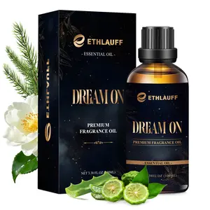 Hotel Diffuser Oil - Dream On Scent - Luxury Aromatherapy Scent Diffuser Oil - Hints of Bright White Tea, Sweet Bluebell & Earthy Cedar - Hotel Fragrance Oil for Home, 100mL
