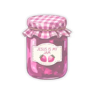 Jesus Is My Jam Sticker | Christian Stickers | Laptop or Water Bottle Sticker | Vinyl