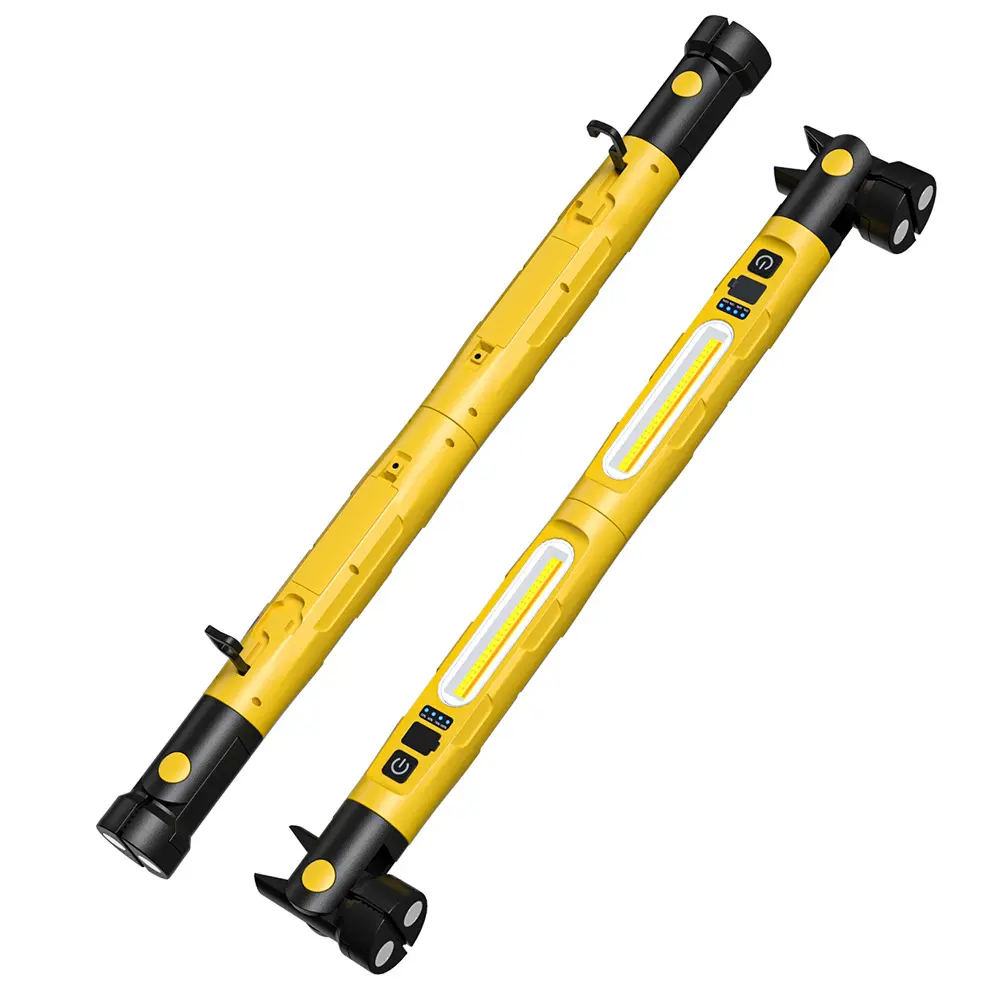 Cordless Rechargeable LED Light Bar - 3000LM, 5 Light Modes, 5200mAh, Magnetic with Hooks, Single Pack, Ideal for Mechanics, Car Repair Use, Led Lights
