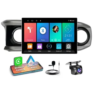 13-inch 2K Car Radio for 【Toyota Tacoma 2016 2017 2018 2019 2020 2021 2022】 Stereo Head Unit IPS Touch Screen Carplay Android Auto GPS Navigation 2+64GB