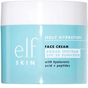 e.l.f. Holy Hydration! Face Cream Skincare Facial Moisturizer Daily Moisture Skin Repair Comfort Hydrate Hydrating Moisturizing