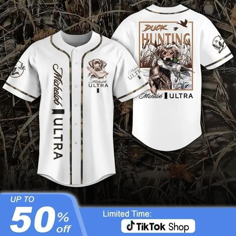 Duck Hunting Jersey, Vintage Hunting Jersey, Classic Drinking Jersey, Perfect Gift for Hunters and Beer Lovers