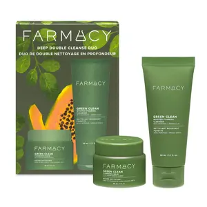 Farmacy Beauty Deep Double Cleanse Duo - Facial Cleanser for Deep Cleansing and Hydration