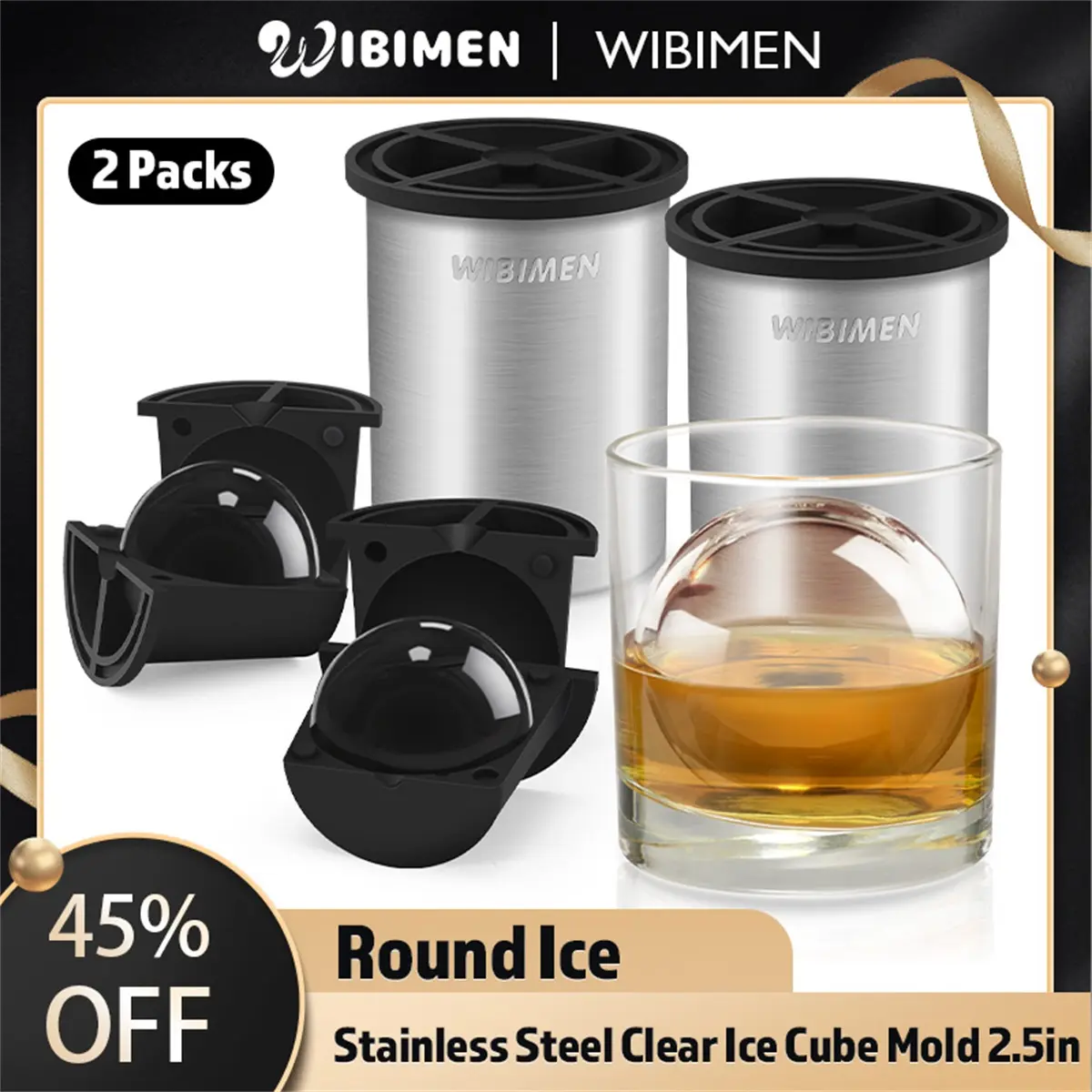 2.5"-2 PCS(Accessories included)