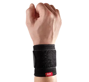 McDavid Wrist Sleeve - Adjustable Elastic Support with Two-Way Stretch for Comfort and Customizable Stability Helping To Promote Healing and Pain Relief From Soreness, Tendonitis, and Minor Wrist Sprain/strain