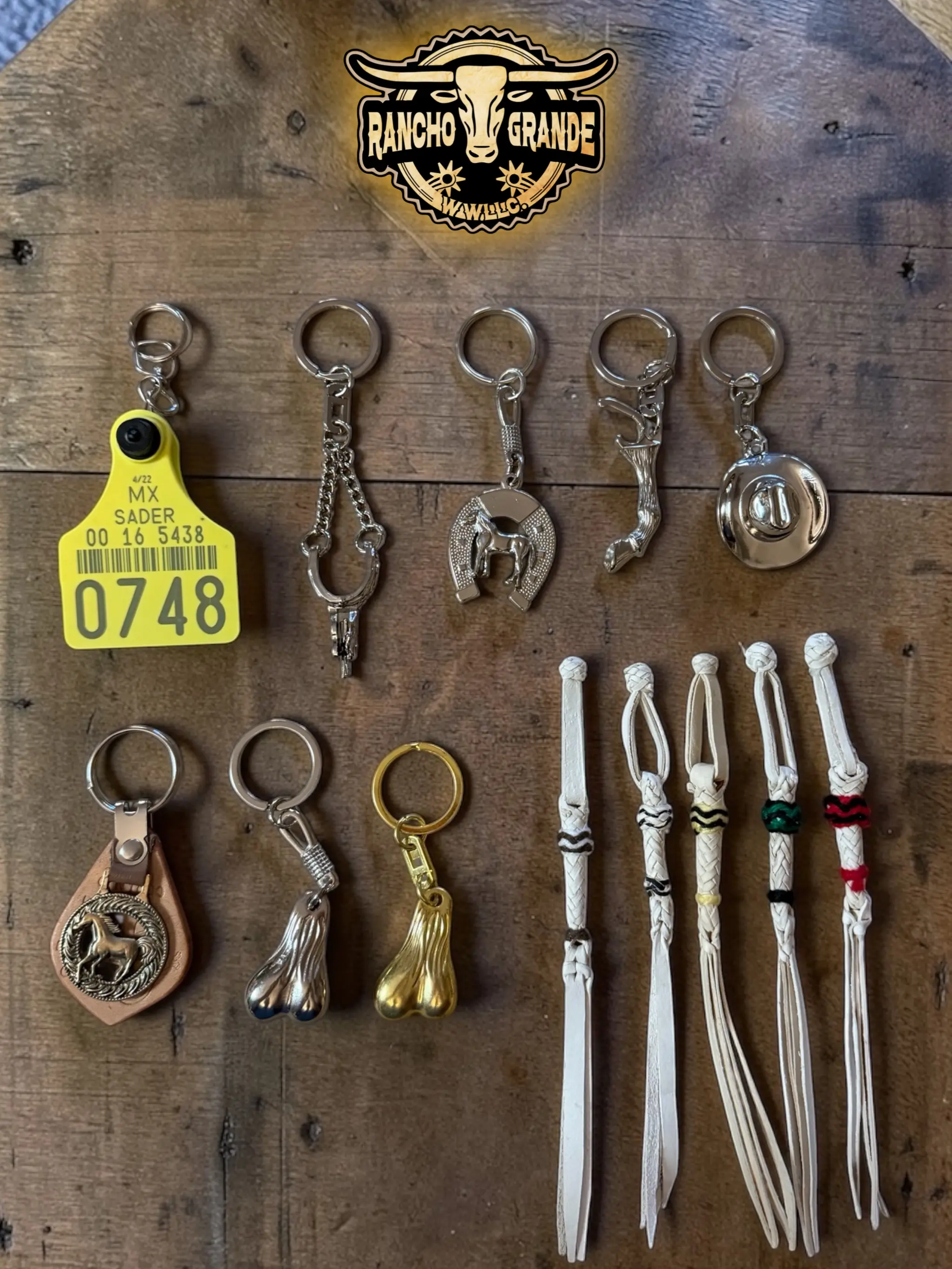 Llaveros Vaqueros / western keychain