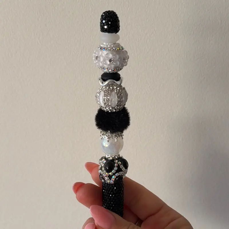 Rhinestone pen- live claim