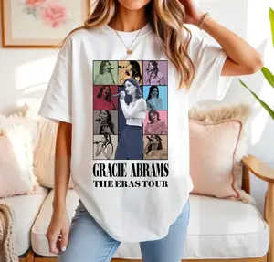 Gracie Abrams Tour Dates Tee – Minimal Indie Merch Look tc18312