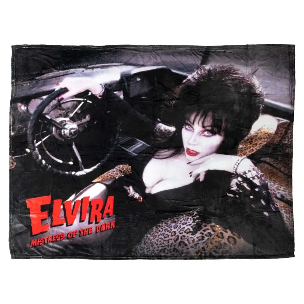 VampireFreaks 666 Elvira Macabre Mobile Throw Blanket