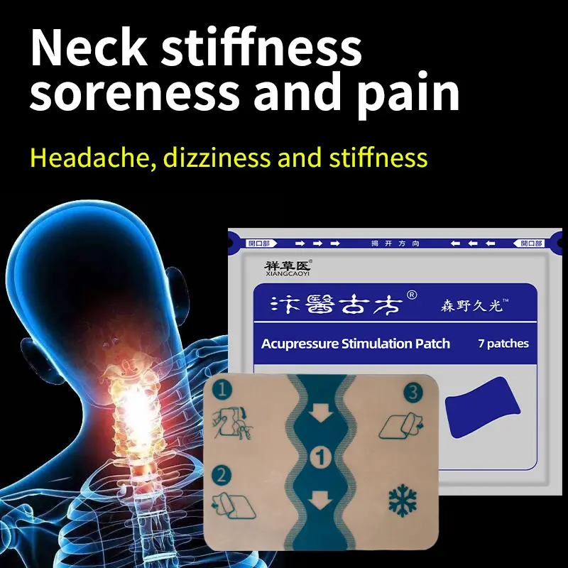 Disposable Heat Patches for Neck Soreness and Pain Relief, Heat Packs for Cervical-Related Discomfort, 36-Month Shelf Life, Box Pack, Easy to Apply Patch for Shoulder Care