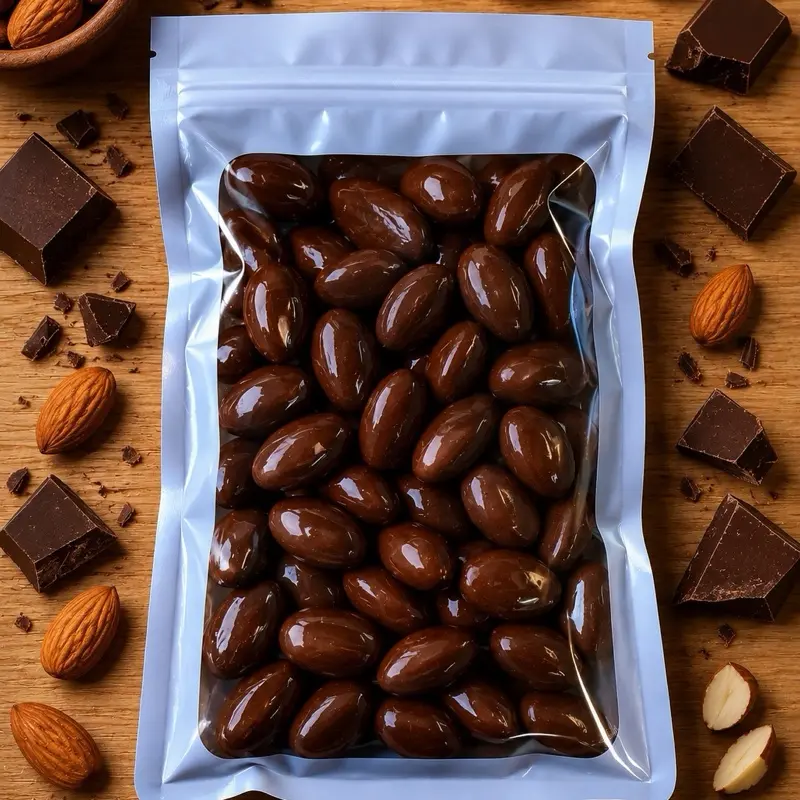 Sugar-Free Chocolate-Covered   9 oz  Almonds almendras con chocolate Sugar Free