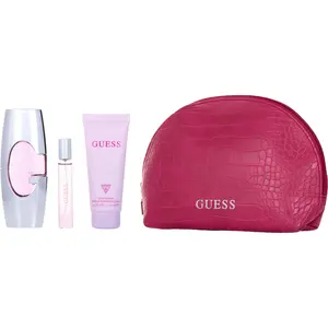 Guess New Set-Eau De Parfum Spray 2.5 Oz & Body Lotion 3.4 Oz & Eau De Parfum Spray 0.5 Oz + Bag For Women