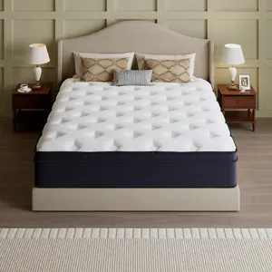 【COD】10/12/14-Inch Twin Full Queen King-Medium Firm Ergonomic Mattress，Memory Mattress with Independent Springs, High rebound sponge, 72 hour rebound,Lumbar Support,Cool down by 6 ℃,Cool for 8 hours，CertiPUR-US Certified,1000000+ Trials, 30-year warranty