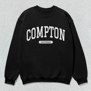 Compton Sweatshirt California Collegiate Crewneck Sweater Unisex