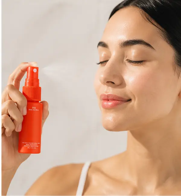 Hypochlorous Acid Face Spray, Soothing Face Mist for Sensitive Skin, Facial Toner & Cleansing Spray, On-the-Go Skin Care, 1 oz