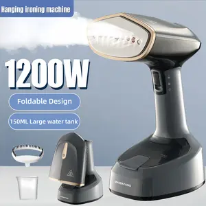 Portable Foldable Garment Steamer, 1200W Clothes Steamer with 20g/min Strong Steam, 25-Second Fast Heat, Travel & Home Wrinkle Remover