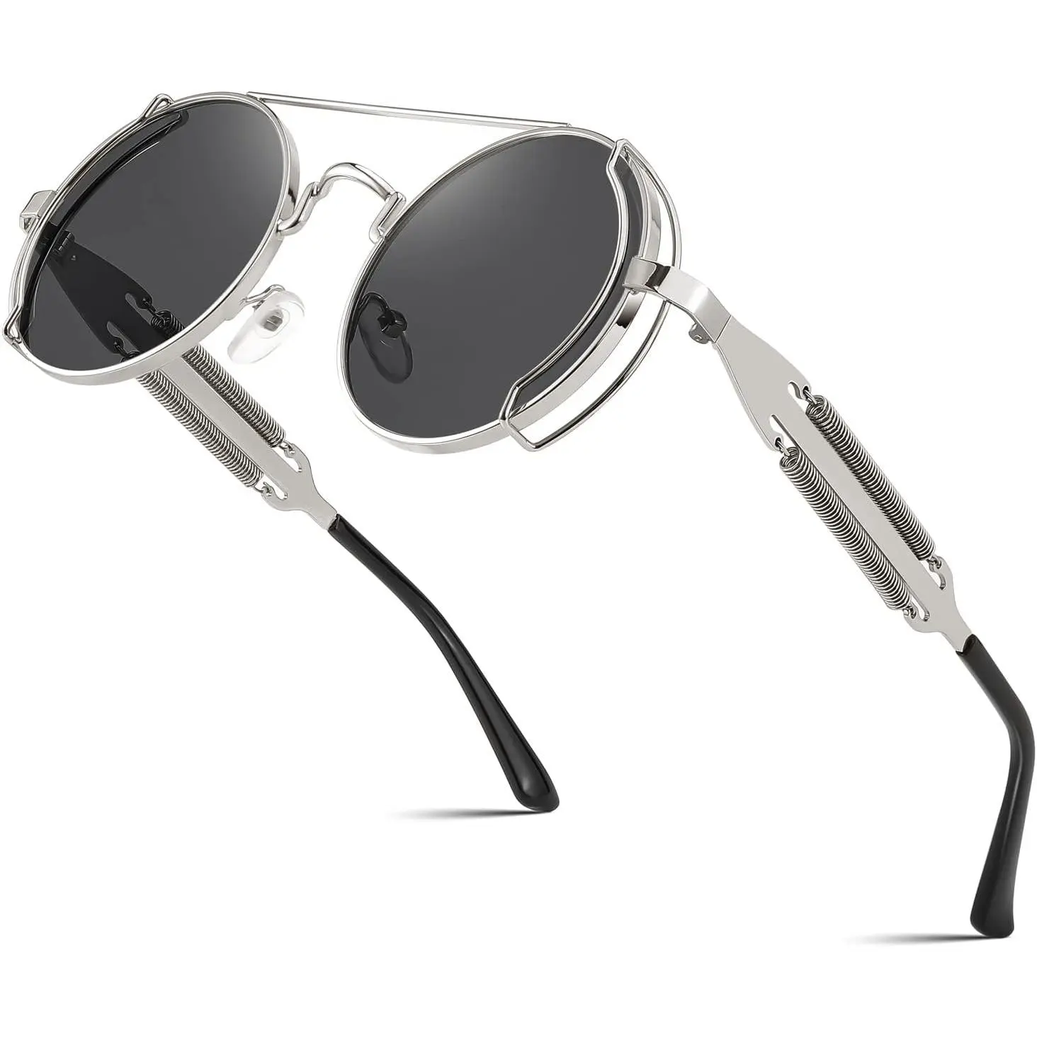 Silver Frame With Gray