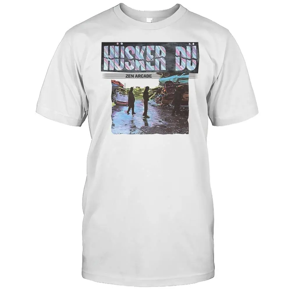 Husker Du Zen Arcade T-Shirt – Vintage Band Graphic Tee, Punk Rock Music Shirt